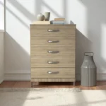 Fully Assembled oak Chest of Drawers