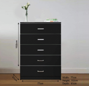 Fully Assembled Chest of Drawers Dimensions